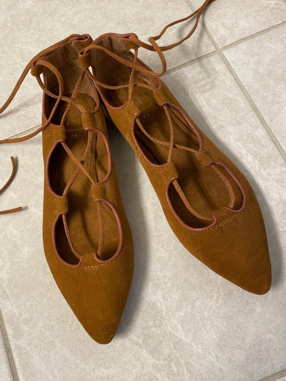 Gap Brown Suede Flats
